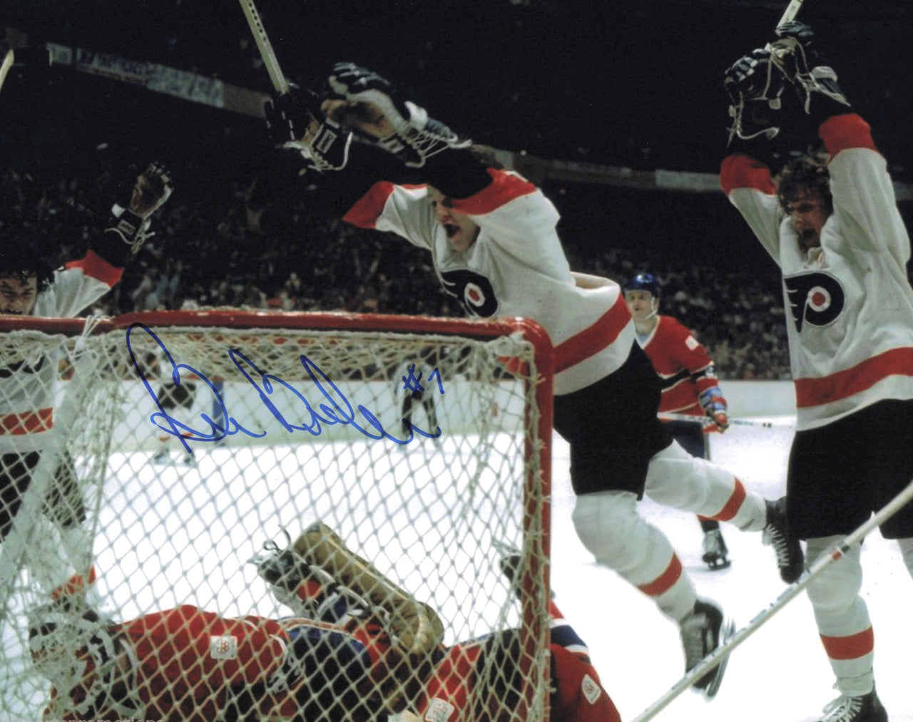 Bill Barber Autographed 8x10 Photo Philadelphia Flyers SKU #247383