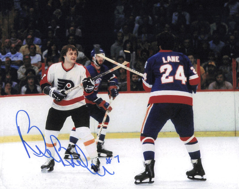 Bill Barber Autographed 8x10 Photo Philadelphia Flyers SKU #247388