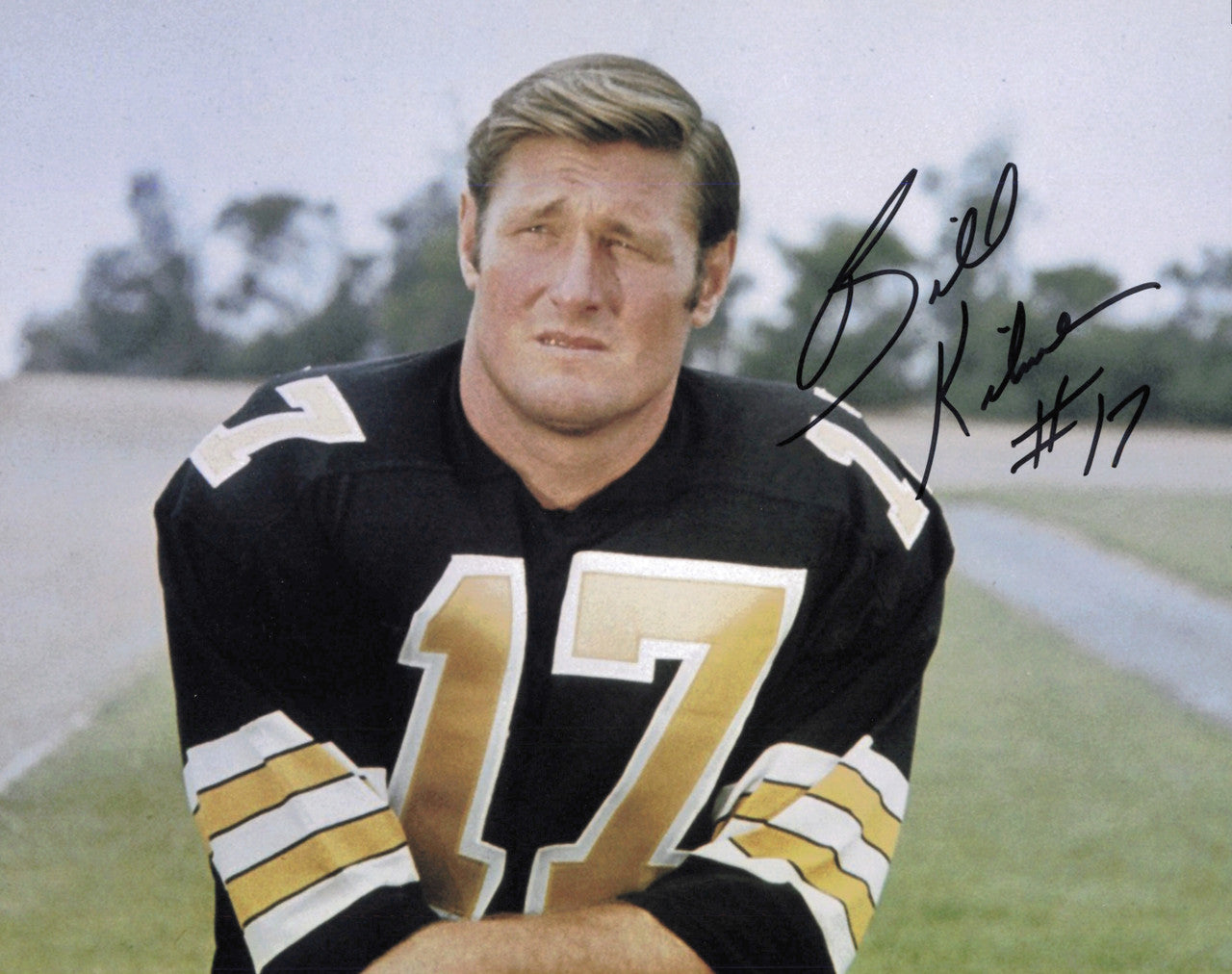 Billy Bill Kilmer Autographed 8x10 Photo New Orleans Saints SKU #247406