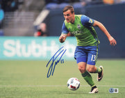 Jordan Morris Autographed 11x14 Photo Seattle Sounders Beckett BAS QR #BS31889