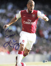 Freddie Ljungberg Autographed 11x14 Photo Arsenal "To John" Beckett BAS QR #BS31926