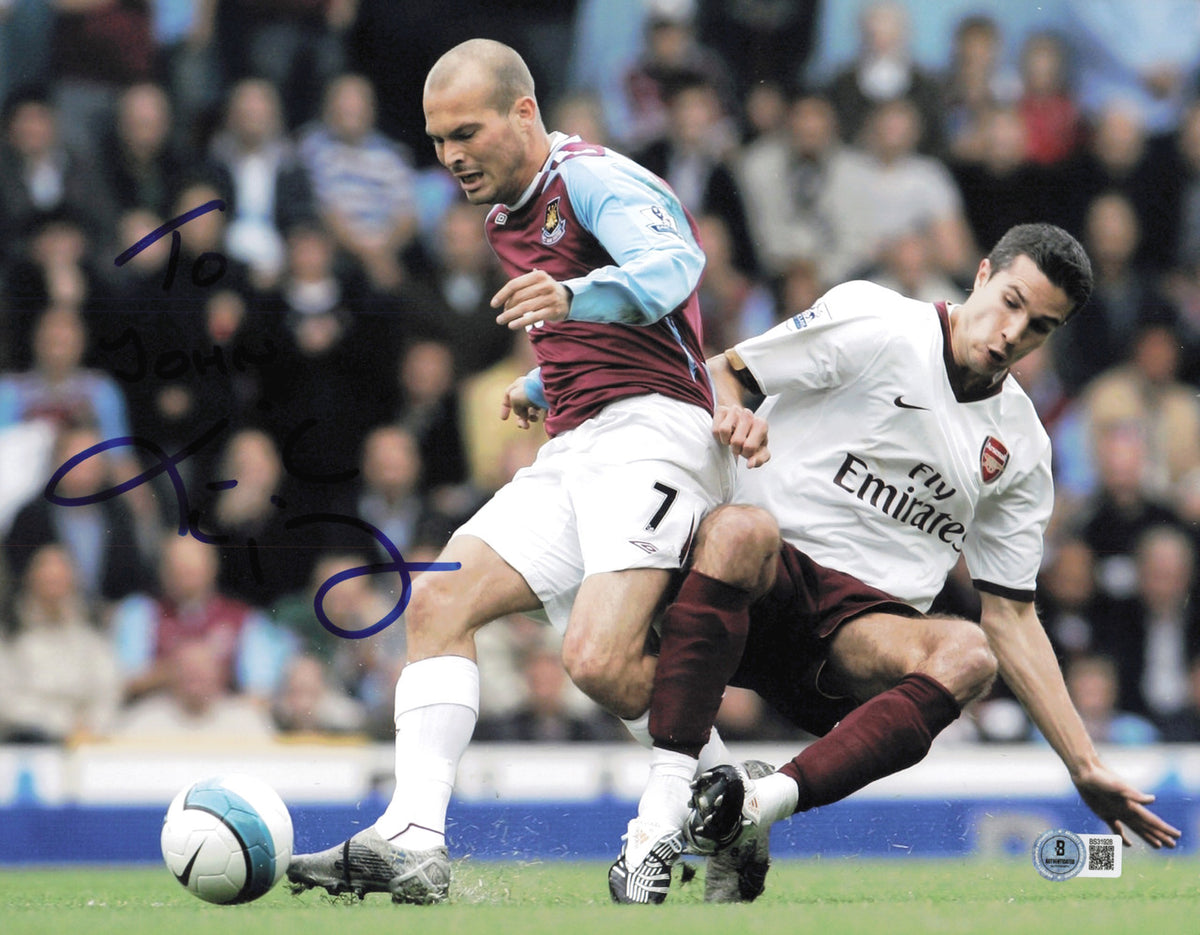 Freddie Ljungberg Autographed 11x14 Photo "To John" Beckett BAS QR #BS31928
