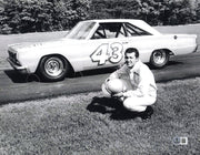 Richard Petty Autographed 11x14 Photo Nascar Beckett BAS QR #BS30514