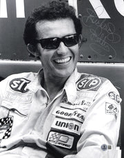 Richard Petty Autographed 11x14 Photo Nascar Beckett BAS QR #BS30516