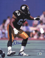 Dermontti Dawson Autographed 11x14 Photo Pittsburgh Steelers Beckett BAS QR #BS30527