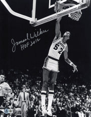 Jamaal Wilkes Autographed 11x14 Photo Los Angeles Lakers "HOF 2012" Beckett BAS QR #SB30705