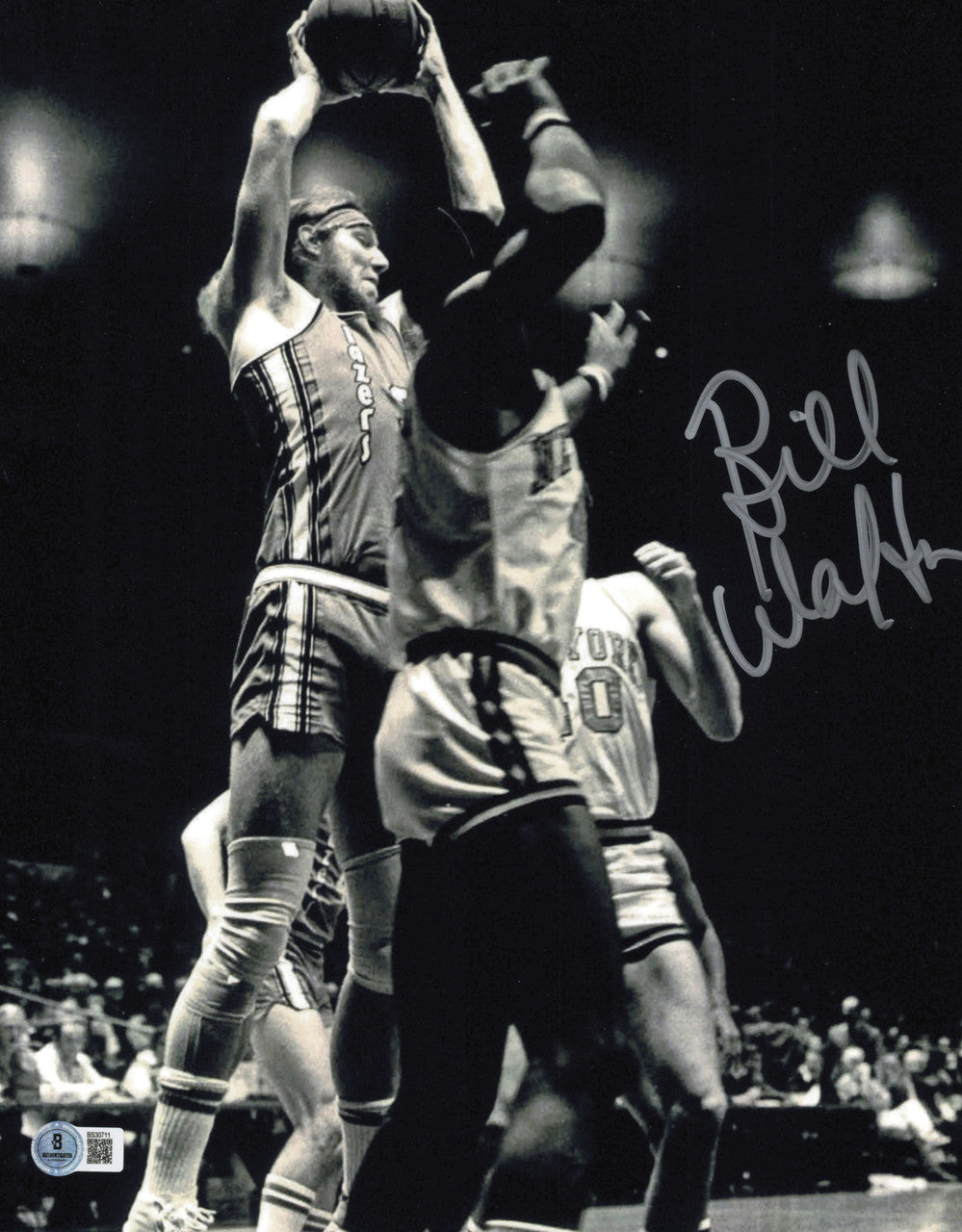 Bill Walton Autographed 11x14 Photo Portland Trail Blazers Beckett BAS QR #SB30711