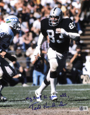 Ted Hendricks Autographed 11x14 Photo Oakland Raiders "My Best" Beckett BAS QR #SB30740