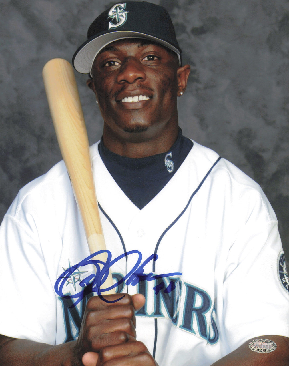 Mike Cameron Autographed 8x10 Photo Seattle Mariners MCS Holo #87552
