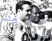 Willie Davis & Gino Marchetti Autographed 8x10 Photo Green Bay Packers Beckett BAS QR #BS31958