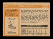 Terry Crisp Autographed 1972-73 O Pee Chee Card #88 New York Islanders SKU #248086