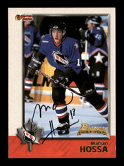 Marian Hossa Autographed 1998-99 Bowman Rookie Card #53 Ottawa Senators SKU #248113