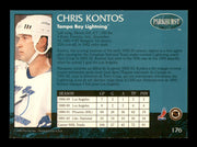 Chris Kontos Autographed 1992-93 Parkhurst Card #176 Tampa Bay Lightning SKU #248128