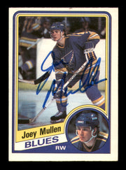 Joey Mullen Autographed 1984-85 O Pee Chee Card #188 St. Louis Blues SKU #248148