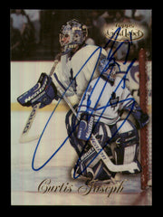 Curtis Joseph Autographed 1998-99 Topps Gold Label Card #39 Toronto Maple Leafs SKU #248183