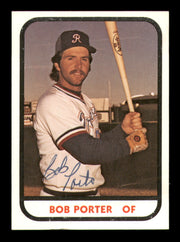 Bob Porter Autographed 1981 TCMA Rookie Card #7 Richmond Braves SKU #248199