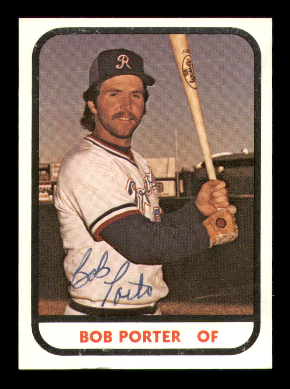 Bob Porter Autographed 1981 TCMA Rookie Card #7 Richmond Braves SKU #248199