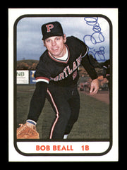Bob Beall Autographed 1981 TCMA Card #7 Portland Beavers SKU #248207