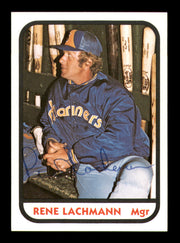 Rene Lachemann Autographed 1981 TCMA Card #13 Spokane Indians SKU #248216