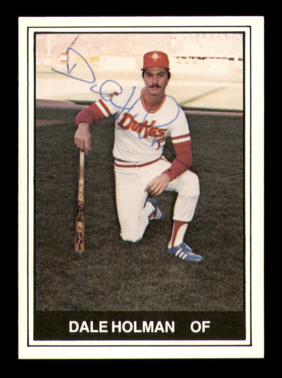 Dale Holman Autographed 1982 TCMA Rookie Card #20 Albuquerque Dukes SKU #248233