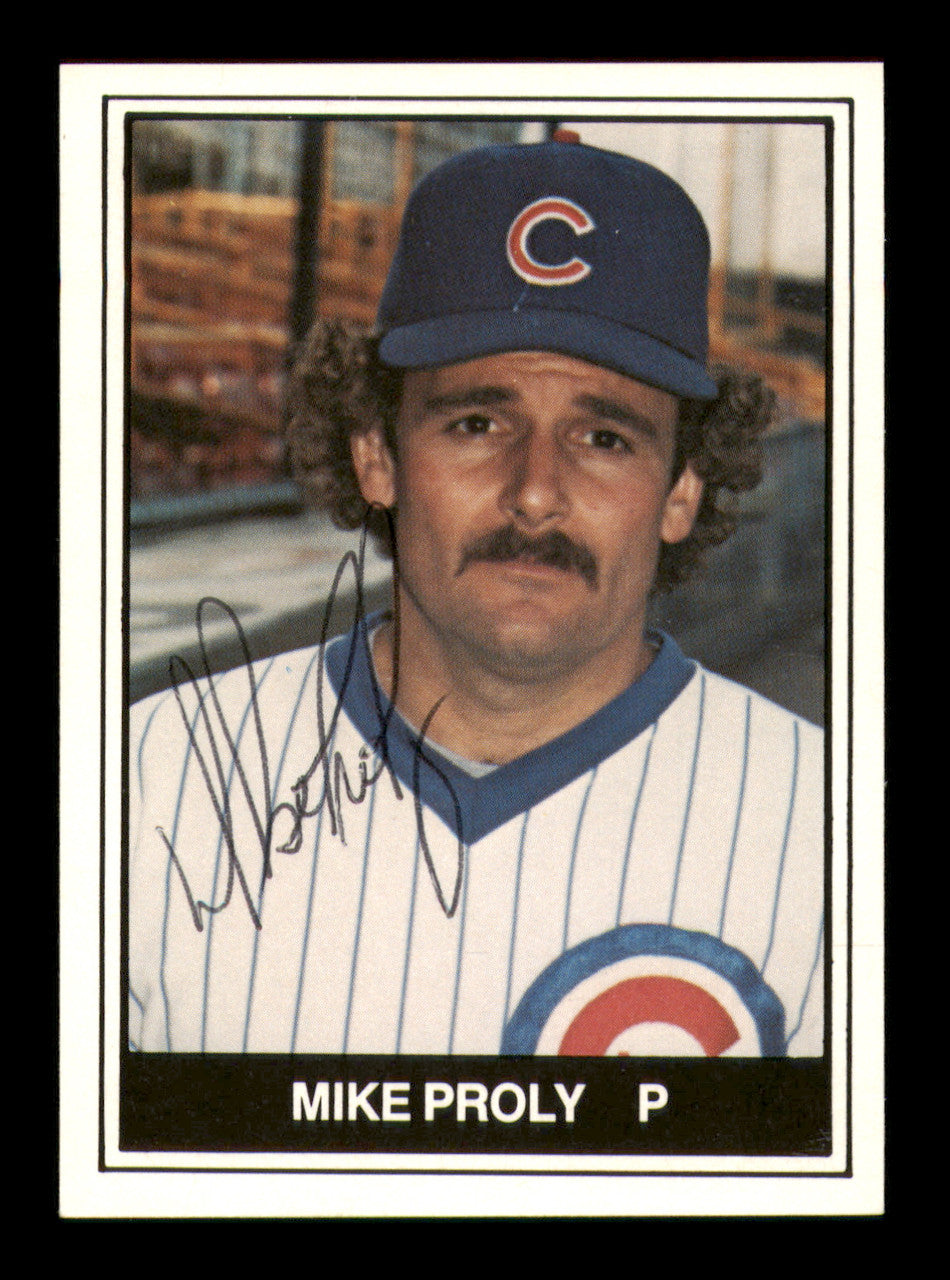 Mike Proly Autographed 1982 TCMA Card #22 Iowa Cubs SKU #248237