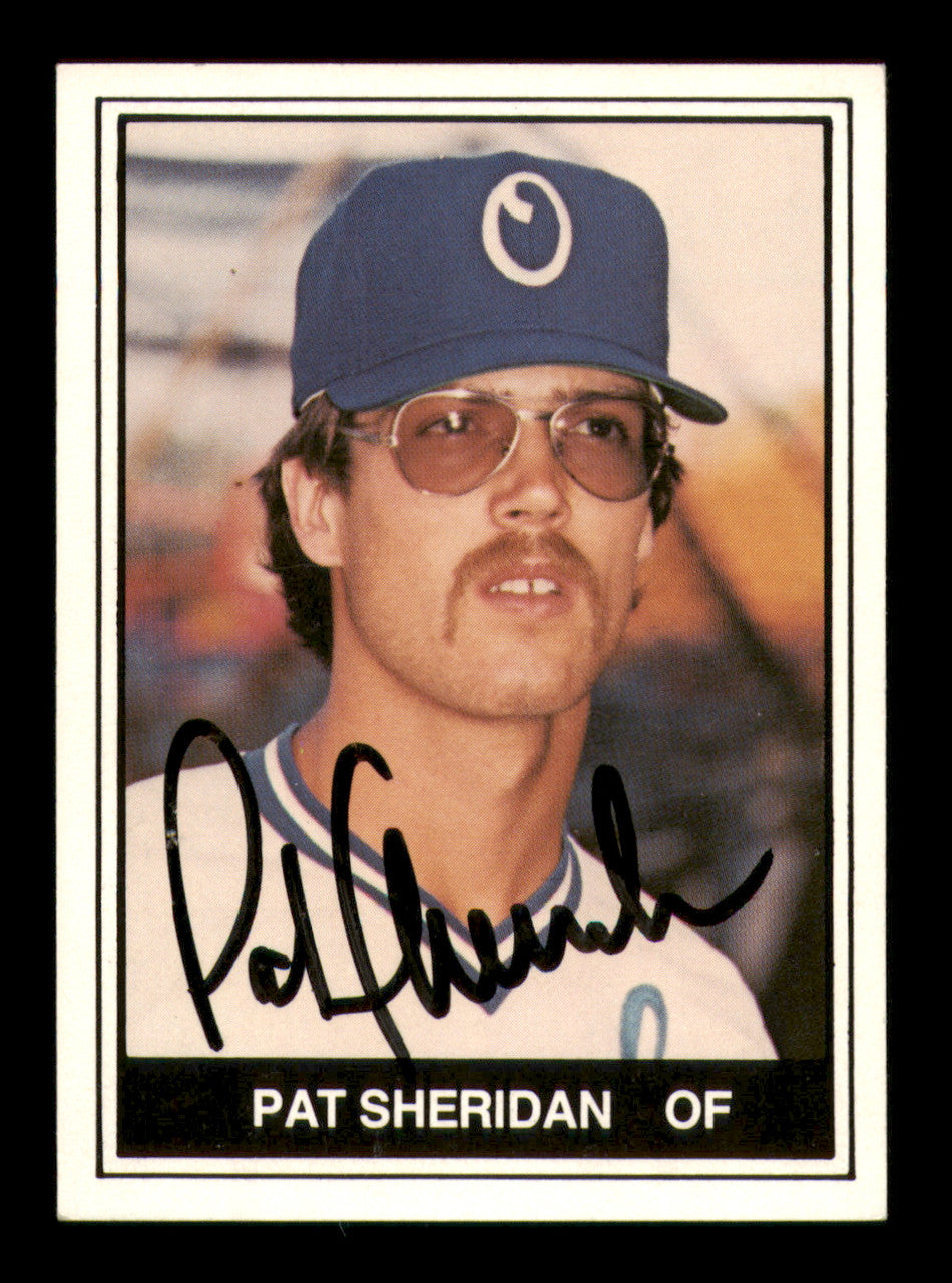 Pat Sheridan Autographed 1982 TCMA Rookie Card #22 Omaha Royals SKU #248241