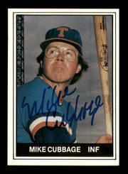 Mike Cubbage Autographed 1982 TCMA Card #26 Tidewater Tides SKU #248243