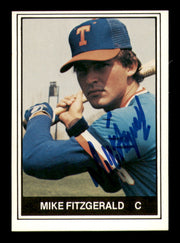 Mike Fitzgerald Autographed 1982 TCMA Rookie Card #4 Tidewater Tides SKU #248244
