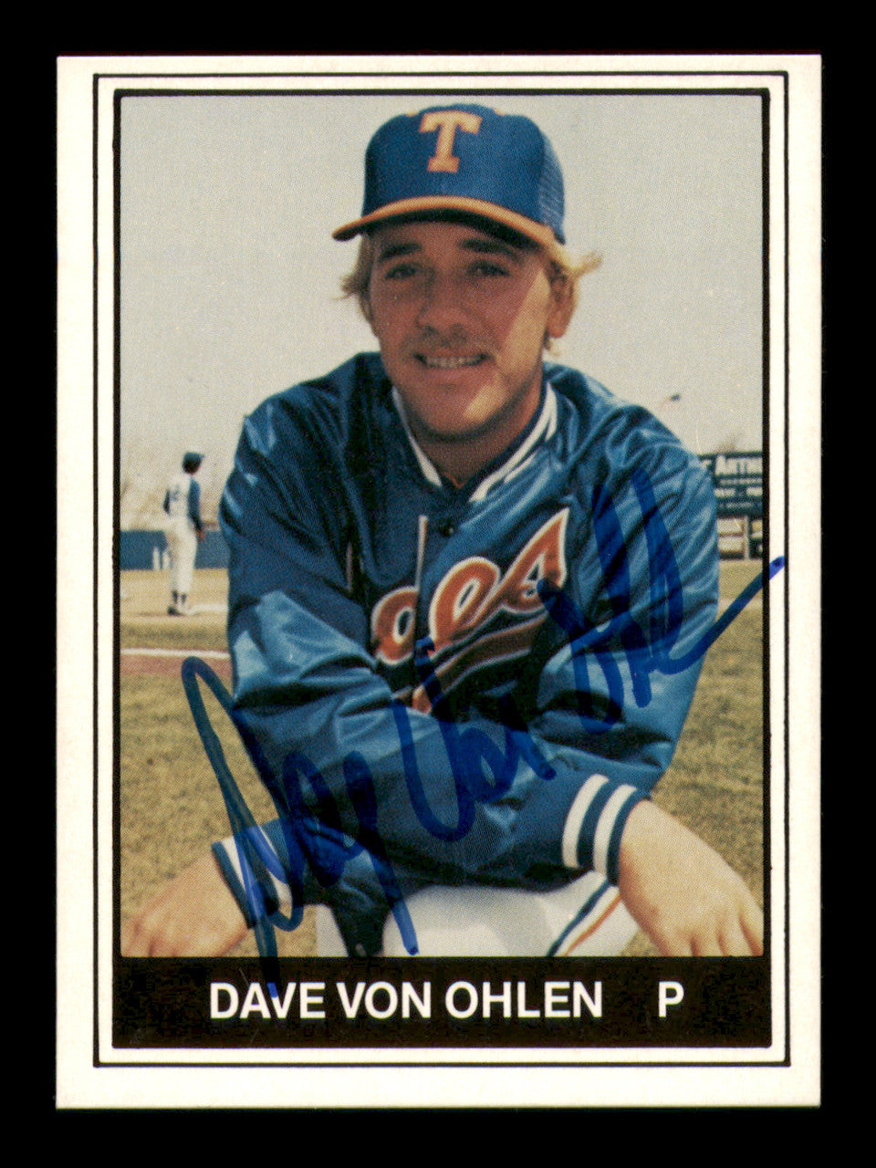 Dave Von Ohlen Autographed 1982 TCMA Rookie Card #23 Tidewater Tides SKU #248252