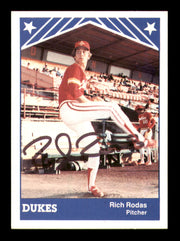 Rich Rodas Autographed 1983 TCMA Card #6 Albuquerque Dukes SKU #248260