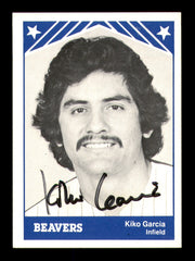 Kiko Garcia Autographed 1983 TCMA Card #25 Portland Beavers SKU #248271