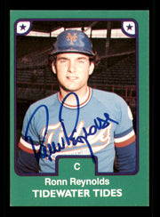 Ronn Reynolds Autographed 1984 TCMA Rookie Card #25 Tidewater Tides SKU #248306