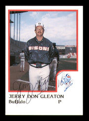 Jerry Don Gleaton Autographed 1986 ProCards Card Buffalo Bisons SKU #248326