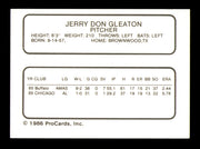 Jerry Don Gleaton Autographed 1986 ProCards Card Buffalo Bisons SKU #248326