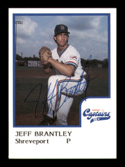 Jeff Brantley Autographed 1986 ProCards Rookie Card Shreveport Captains SKU #248356