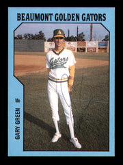 Gary Green Autographed 1985 TCMA Rookie Card #18 Beaumont Gators SKU #248391