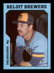 Dave Machemer Autographed 1985 TCMA Card #26 Beloit Brewers SKU #248392
