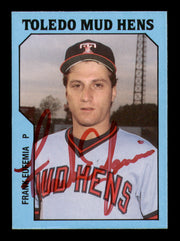 Frank Eufemia Autographed 1985 TCMA Rookie Card #6 Toledo Mud Hens SKU #248414