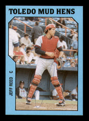 Jeff Reed Autographed 1985 TCMA Rookie Card #14 Toledo Mud Hens SKU #248416