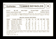 Tommie Reynolds Autographed 1977 Cramer Coca Cola Card #15 Spokane Indians SKU #248435