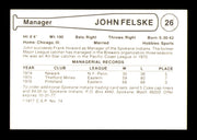 John Felske Autographed 1977 Cramer Coca Cola Card #26 Spokane Indians SKU #248439