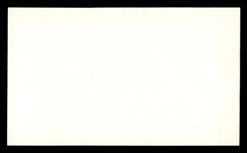 Chuck Bednarik Autographed 3x5 Index Card Philadelphia Eagles "1949-62 HOF 1967" SKU #248468