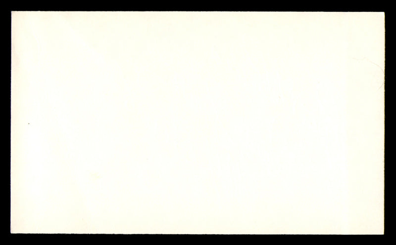 Roosevelt Rosie Brown Autographed 3x5 Index Card New York Giants "Best Wishes" SKU #248471