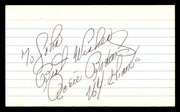 Roosevelt Rosie Brown Autographed 3x5 Index Card New York Giants "To John" SKU #248472