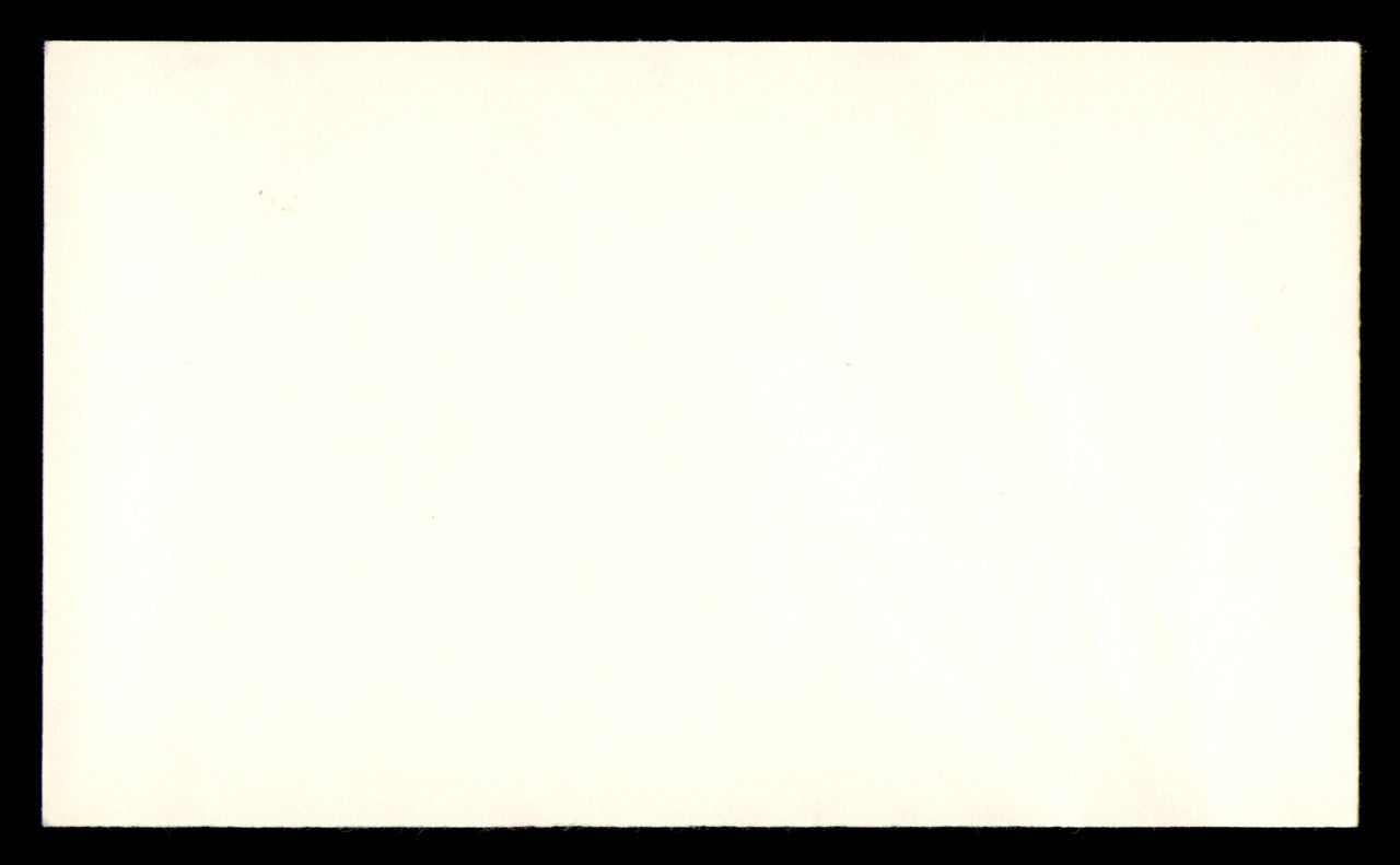 Roosevelt Rosie Brown Autographed 3x5 Index Card New York Giants "To John" SKU #248472