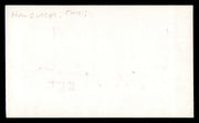 Chris Hanburger Autographed 3x5 Index Card Washington Redskins SKU #248503