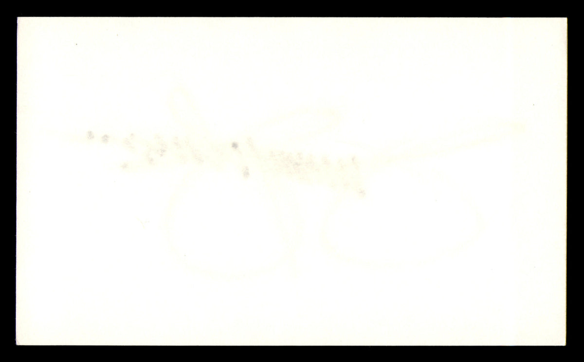 Jimmy Johnson Autographed 3x5 Index Card San Francisco 49ers SKU #248516