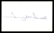 Tommy McDonald Autographed 3x5 Index Card Philadelphia Eagles SKU #248528