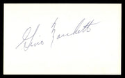 Gino Marchetti Autographed 3x5 Index Card Baltimore Colts SKU #248535