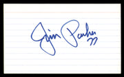 Jim Parker Autographed 3x5 Index Card Baltimore Colts SKU #248541